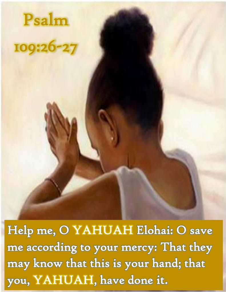 Psalms Help me YAHUAH